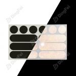 Reflective Stickers - Retro Black Reflective Sticker For Motorcycle Helmets